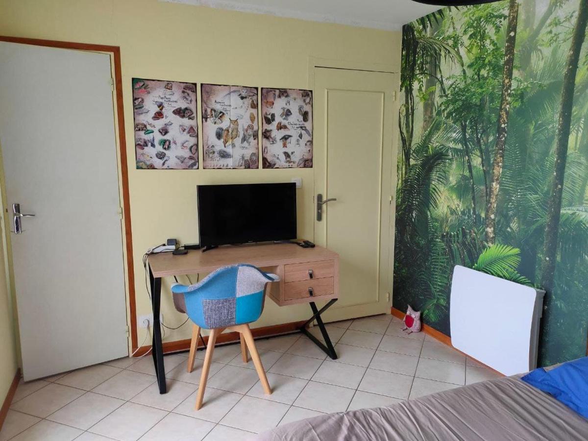 Chambre Avec Sdb Privative En Pleine Campagne Baillou Zewnętrze zdjęcie