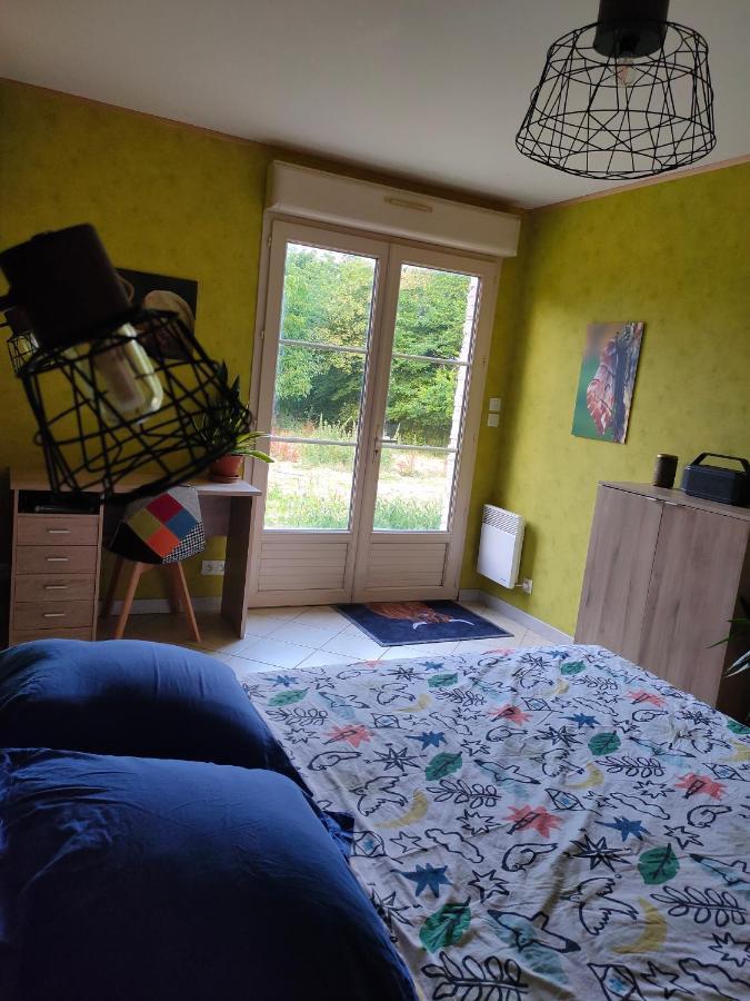 Chambre Avec Sdb Privative En Pleine Campagne Baillou Zewnętrze zdjęcie