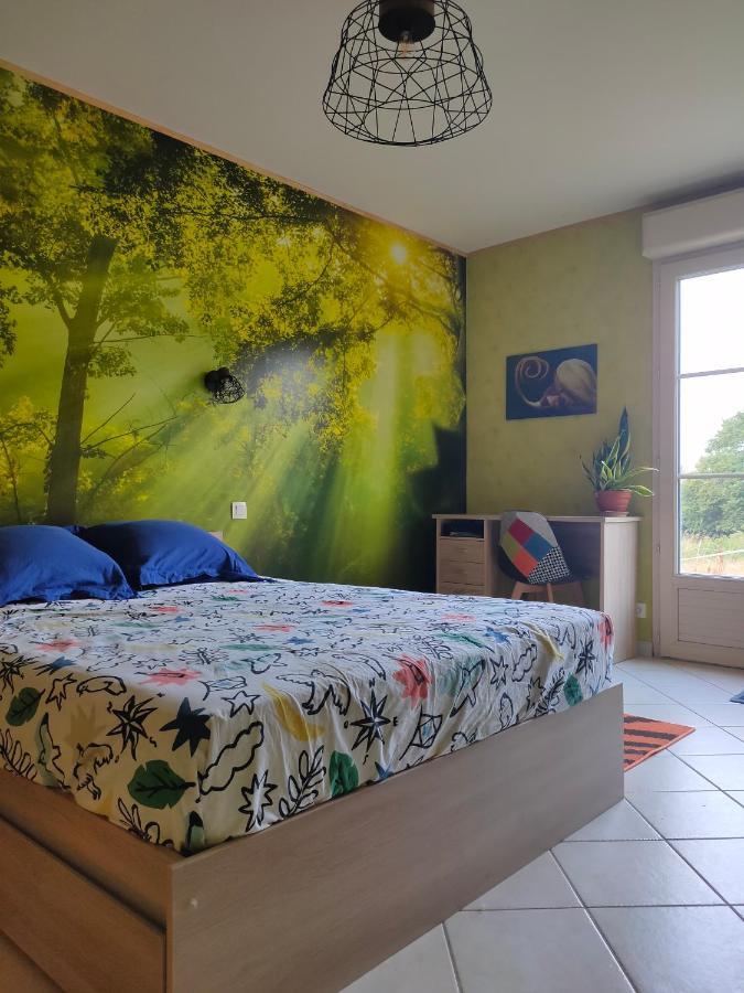 Chambre Avec Sdb Privative En Pleine Campagne Baillou Zewnętrze zdjęcie